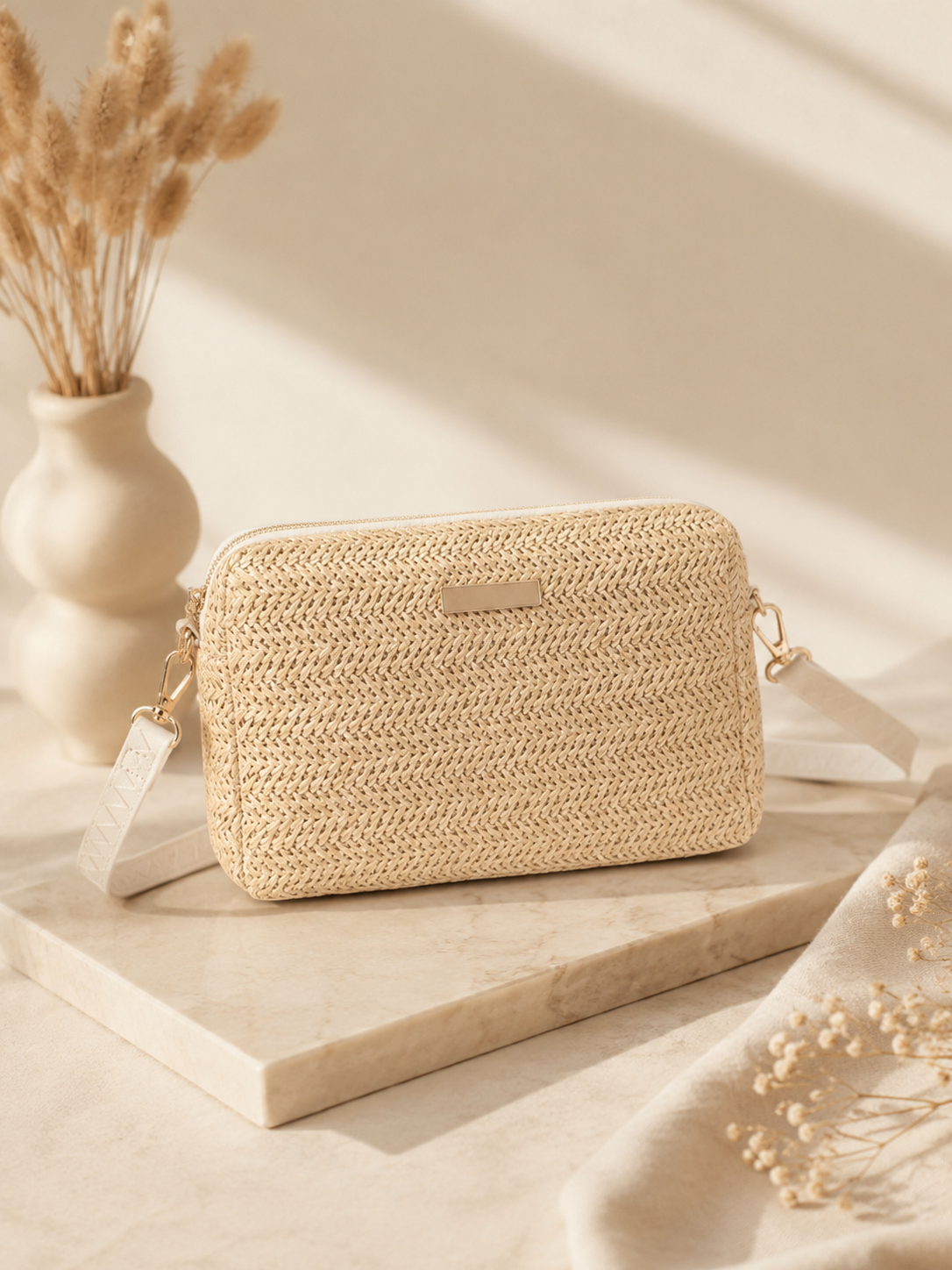 Solea Woven Mini Bag