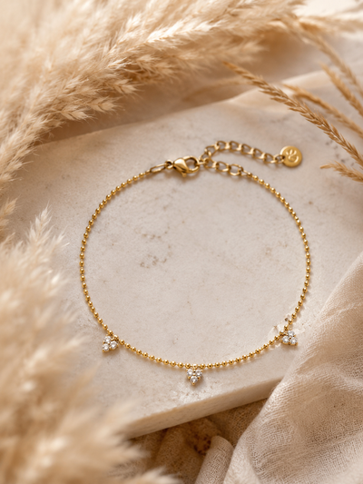 Gold Set Zirkonia