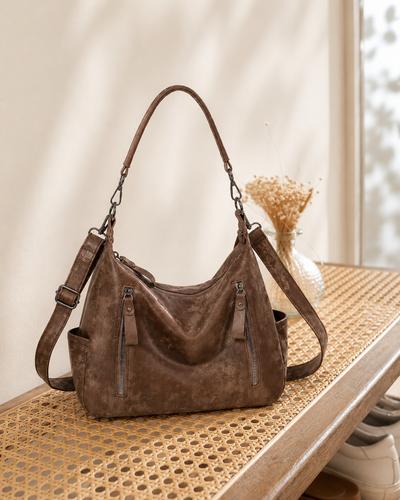 Handtasche Kunstleder Braun