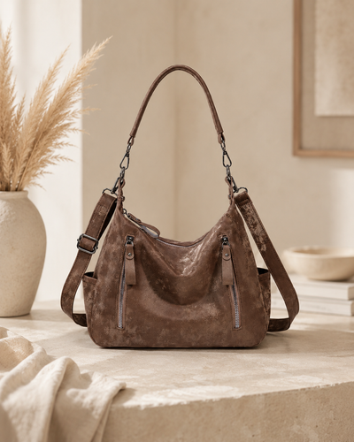Handtasche Kunstleder Braun