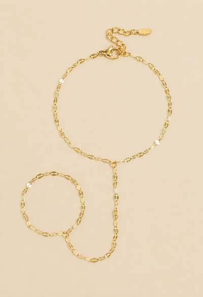 Golden Grace Hand Chain