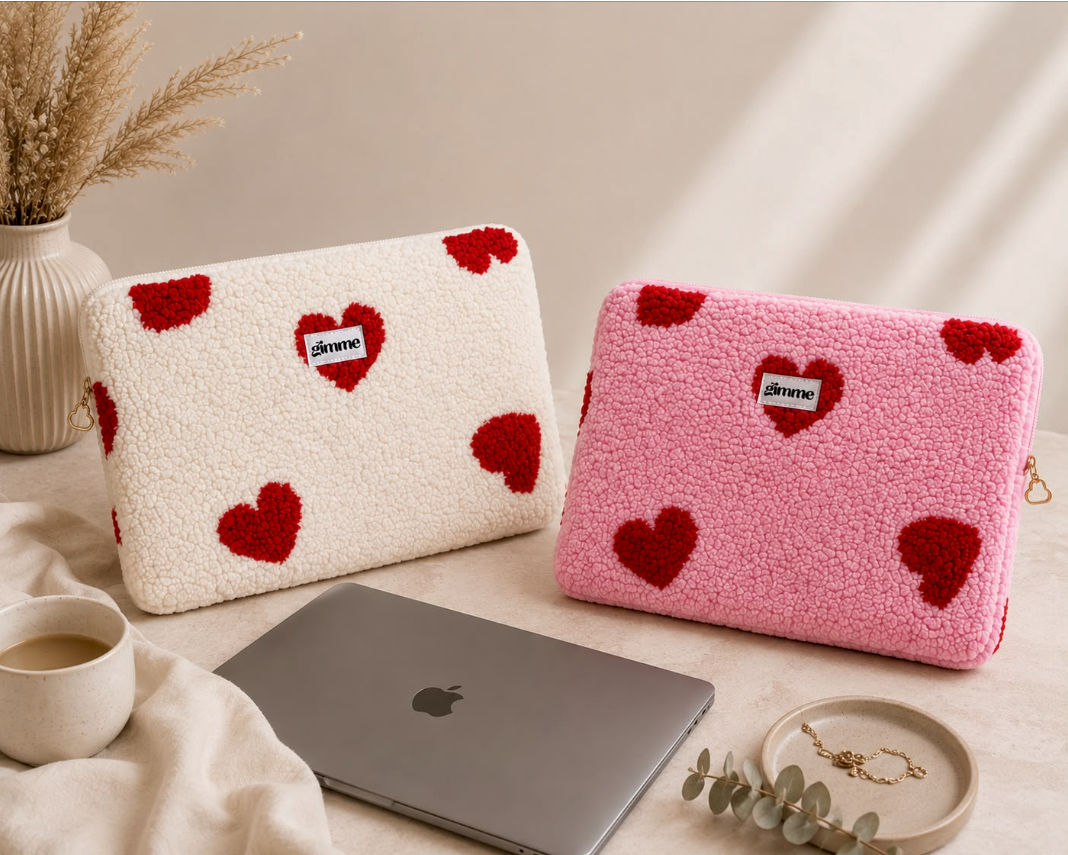 Soft Hearts Case - Laptop Case