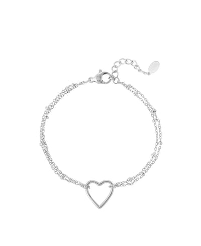 Silver Luna Love Layer
